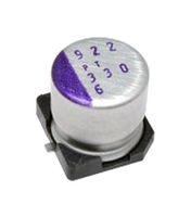16SVPT100M - Polymer Aluminium Electrolytic Capacitor, 100 µF, 16 V, Radial Can - SMD, 0.024 ohm - PANASONIC
