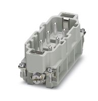 HC-HS06-I-UT-M - Heavy Duty Connector, HEAVYCON, Insert, 6+PE Contacts, B16, Plug, Screw Pin - PHOENIX CONTACT