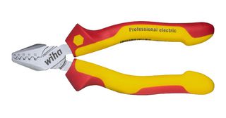 35861 - Crimp Tool, Hand, 0.25-2.5mm² Crimp Terminals - WIHA