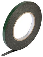 ADSFT6X10 - Foam Tape, Double Sided, Acrylic, Black, 6 mm x 10 m - PRO POWER