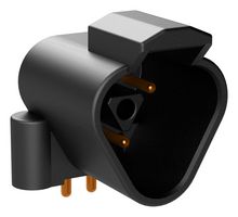 ATF13-3P-BM11J1939 - Automotive Connector, Board Lock AT Series, Right Angle Receptacle, 3 Contacts, PCB Pin - AMPHENOL SINE/TUCHEL