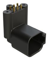 ATF13-6P-BM33 - Automotive Connector, Board Lock AT Series, Right Angle Receptacle, 6 Contacts, PCB Pin - AMPHENOL SINE/TUCHEL