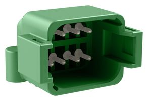 ATF13-08PC-BM13 - Automotive Connector, Board Lock AT Series, Right Angle Receptacle, 8 Contacts, PCB Pin - AMPHENOL SINE/TUCHEL