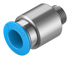 QS-G1/8-10-I - Pneumatic Fitting, Push-In Fitting, G1/8, 14 bar, 10 mm, Brass, QS - FESTO