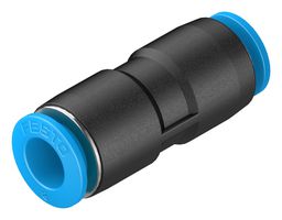 153038 - Pneumatic Fitting, Push-In Straight Reducing Union, 14 bar, 8 mm - FESTO