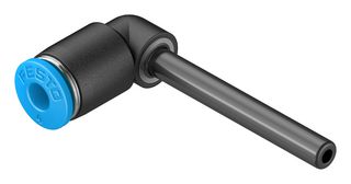 QSL-4HL - Pneumatic Fitting, Push-In L-Fitting, 14 bar, 4 mm, PBT (Polybutylene Terephthalate), QSL - FESTO