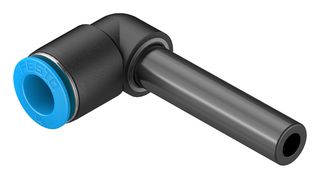 QSL-10HL - Pneumatic Fitting, Push-In L-Fitting, 14 bar, 10 mm, PBT (Polybutylene Terephthalate), QSL - FESTO