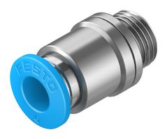QS-G1/8-6-I - Pneumatic Fitting, Push-In Fitting, G1/8, 14 bar, 6 mm, Brass, QS - FESTO