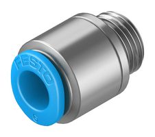 QSM-G1/8-6-I - Pneumatic Fitting, Push-In Fitting, G1/8, 14 bar, 6 mm, Brass, QSM - FESTO
