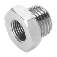 NPFC-R-G12-G38-MF - Pneumatic Fitting, Reducing Nipple, G1/2, G3/8, 50 bar, Brass, NPFC - FESTO