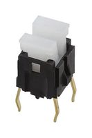 TR1-01 - Pushbutton Switch, TR, SPST, Off-(On), Plunger for Cap - NIDEC COPAL ELECTRONICS