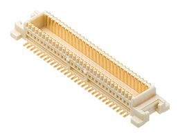 53748-0408 - Mezzanine Connector, Header, 0.5 mm, 2 Rows, 40 Contacts, Surface Mount, Brass - MOLEX