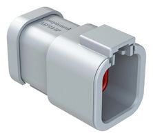 ATP04-6P-EC01 - Automotive Connector Housing, w/ End Cap, ATP, Receptacle, 6 Ways - AMPHENOL SINE/TUCHEL