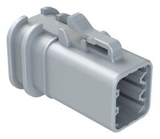 ATP06-6S-OMRDGRY - Automotive Connector Housing, ATP, Plug, 6 Ways - AMPHENOL SINE/TUCHEL