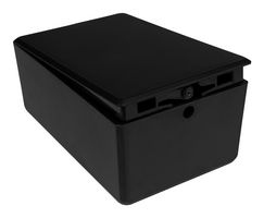 CBEAC-02-BK - Plastic Enclosure, Multipurpose, ABS, 45 mm, 70 mm, 110 mm, IP40 - CAMDENBOSS
