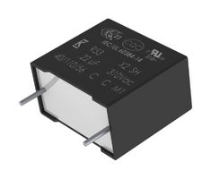 R533I347050P3K - Safety Capacitor, Metallized PP, Radial Box - 2 Pin, 0.47 µF, ± 10%, X2, Through Hole - KEMET