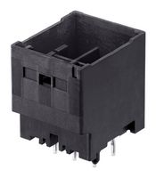 212210-0041 - Pin Header, Black, Power, Wire-to-Board, 3.3 mm, 2 Rows, 4 Contacts, Through Hole Straight - MOLEX