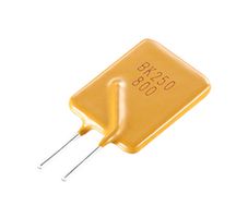 BK250-600-SZ - Resettable Fuse, PPTC, BK250 Series, 250 VAC, 600 mA, 1.2 A, 8 s, Rectangular - YAGEO