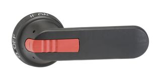 OHB145J12E011 - Handle, ABB OT160xxx4000 Series Switch Disconnectors, IP65, Black, 45 mm x 178 mm x 66 mm - ABB