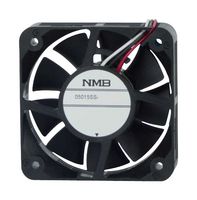 05015SS-24N-WA-D0 - DC Axial Fan, 24 V, Square, 50 mm, 15 mm, Sleeve Bearing, 10.9 CFM - NMB TECHNOLOGIES