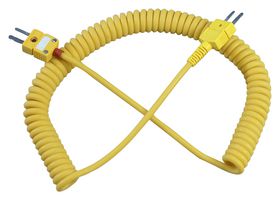 RECK1-9 - Sensor Cable, K Type Thermocouple Plug, K Type Thermocouple Receptacle, 2 Positions, 300 mm, 1 ft - OMEGA