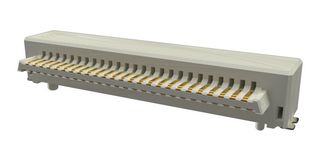 10162583-411151LF - Mezzanine Connector, Header, 1 mm, 2 Rows, 51 Contacts, Surface Mount Right Angle, Copper Alloy - AMPHENOL COMMUNICATIONS SOLUTIONS