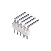 22-05-2041 - Pin Header, Signal, Wire-to-Board, 2.54 mm, 1 Rows, 4 Contacts, Through Hole Right Angle - MOLEX