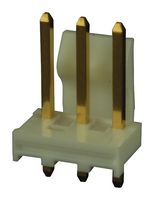 26-61-4030 - Pin Header, Wire-to-Board, 3.96 mm, 1 Rows, 3 Contacts, Through Hole Straight - MOLEX