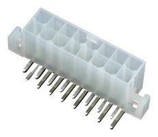 39-29-1147 - Pin Header, Power, Wire-to-Board, 4.2 mm, 2 Rows, 14 Contacts, Through Hole Right Angle - MOLEX