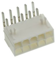 39-30-1102 - Pin Header, Power, Wire-to-Board, 4.2 mm, 2 Rows, 10 Contacts, Through Hole Right Angle - MOLEX
