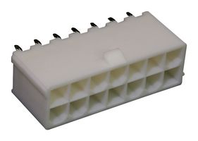 39-31-0140 - Pin Header, Power, Wire-to-Board, 4.2 mm, 2 Rows, 14 Contacts, Through Hole Straight - MOLEX