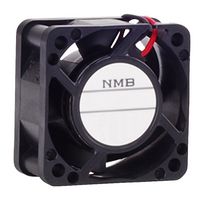04020VE-12Q-CT-00 - DC Axial Fan, 12 V, Square, 40 mm, 20 mm, Ball Bearing, 12.36 CFM - NMB TECHNOLOGIES