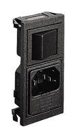 BZV15/Z0000/70 - Un-Filtered IEC Power Entry Module, IEC C14, General Purpose, 10 A, 250 VAC, 2-Pole Switch - BULGIN LIMITED