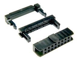 MP008719 - IDC Connector, IDC Receptacle, Female, 2 mm, 2 Row, 16 Contacts, Cable Mount - MULTICOMP PRO