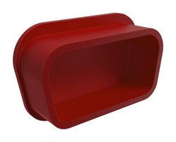 70521CLF - Dust Cap / Cover, Dust Cap, 37 Position D-Sub Plug Connectors, PP (Polypropylene) Body - AMPHENOL COMMUNICATIONS SOLUTIONS