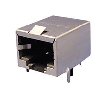 FRJAE-418 - Modular Connector, RJ45 Jack, 1 x 1 (Port), 8P8C, Cat3, Through Hole Mount - AMPHENOL COMMUNICATIONS SOLUTIONS