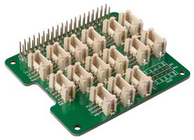 103030275 - Base HAT Interface, Grove, 3.3 V in, Raspberry Pi, Digital/Analog/I2C/PWM/UART Port - SEEED STUDIO