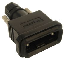 L17EDEPS - D Sub Backshell, IP67, 17ED series, DE, 180°, Plastic Body - AMPHENOL COMMUNICATIONS SOLUTIONS