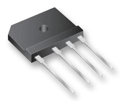 GBJ610-F - Bridge Rectifier, Single Phase, 1 kV, 6 A, GBJ, 4 Pins, 1 V - DIODES INC.