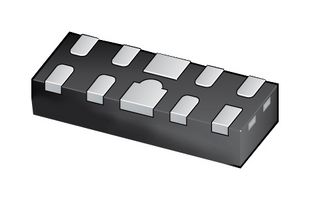 D5V0FS4U10LP-7 - TVS Diode, Unidirectional, 5 V, 6 V, U-DFN2510, 10 Pins - DIODES INC.