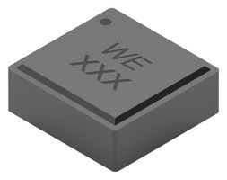 78439344010 - Power Inductor (SMD), 1 µH, 12 A, Shielded, 24.95 A, WE-XHMA Series - WURTH ELEKTRONIK