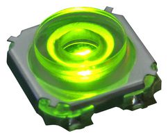 3006.2107 - Tactile Switch, 3006 Series, Top Actuated, Surface Mount, Round Button, 400 gf, 50mA at 28VDC - MARQUARDT