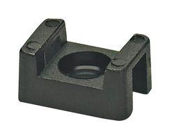 WT-BASE HF 5 BK - Cable Tie Mount, Screw, 3.5 mm, Black, Nylon 6.6 (Polyamide 6.6), 15 mm, 9.5 mm - PHOENIX CONTACT