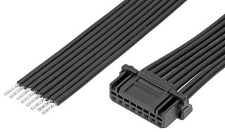 219653-1082 - Cable Assembly, Micro-One 2.0 Receptacle to Free End, 8 Ways, 2 mm, 1 Row, 150 mm, 5.9 " - MOLEX