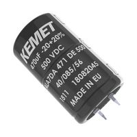 ALA7DA361DE550 - Electrolytic Capacitor, 360 µF, 550 V, ± 20%, Snap-In, 15000 hours @ 85°C - KEMET