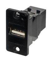 KCUABBPM - USB Adapter, USB Type A Receptacle, USB Type B Receptacle, USB 2.0 - TUK