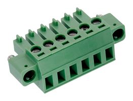 691364300005 - Pluggable Terminal Block, 3.81 mm, 5 Ways, 26AWG to 16AWG, 1.31 mm², Screw, 10 A - WURTH ELEKTRONIK