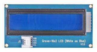 104020111 - LCD Board, Cable, 16x2, White on Blue, Arduino, Raspberry Pi & ArduPy Board - SEEED STUDIO