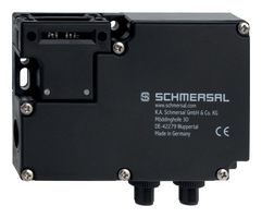 101192426 - Safety Interlock Switch, AZM 161 Series, 3PST-NC, DPST-NO, M12 Connector, 230 V, 4 A, IP67 - SCHMERSAL