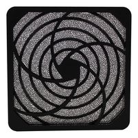 GRM92-30 - Fan Filter Assembly, 92 mm, Orion Fans OD9220, OD9225, OA92, OA938 Series 92mm Axial Fans - ORION FANS
